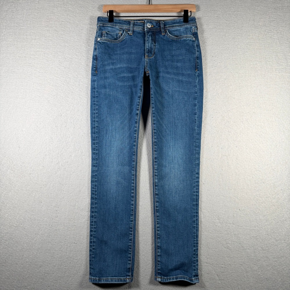 Pilcro and the Letterpress Slim Boyfriend Jeans Medium Wash Blue 26 OB1556315